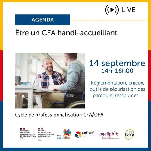 Être un CFA handi-accueillant (Webinaire)
